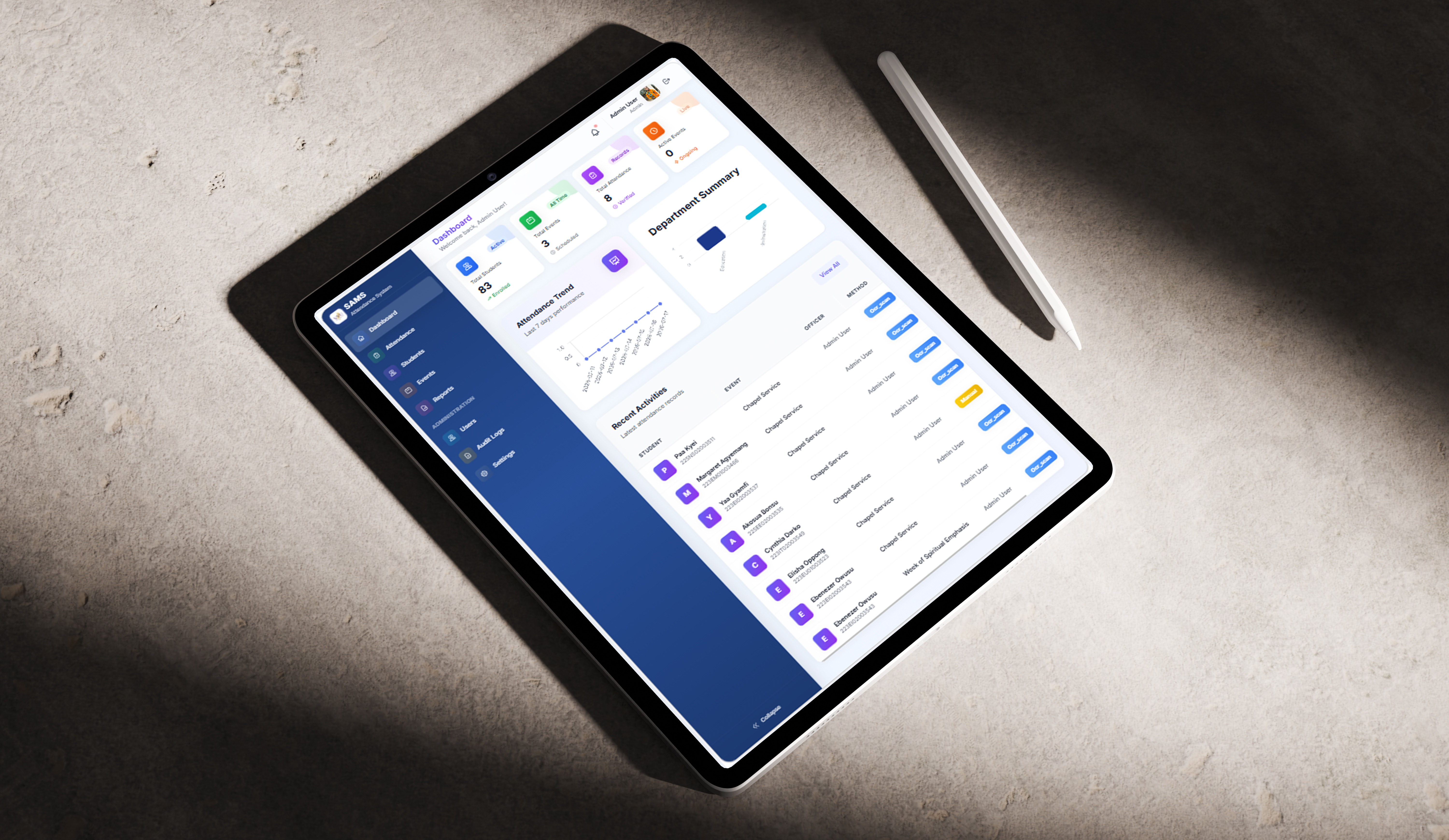 Student Attendance Management System